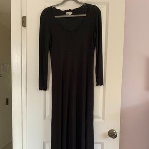 BCBG Paris Black Longsleeve Maxidress